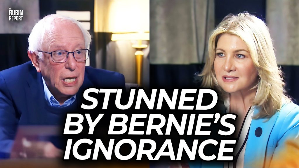 Watch Bernie’s Face When His Idiocy Is Exposed on Camera