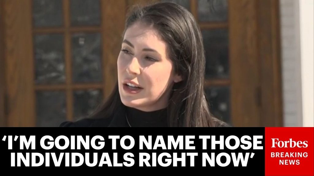 BREAKING: Anna Paulina Luna Names People She Believes Engaged In Sex Trafficking | Epstein Probe