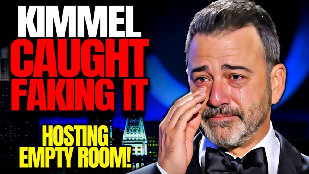 Jimmy Kimmel EXPOSED! Fake Audience, Fake Laughs?! Disney’s Late Night Comedian Hosts Empty Room!