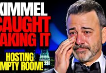 Jimmy Kimmel EXPOSED! Fake Audience, Fake Laughs?! Disney’s Late Night Comedian Hosts Empty Room!