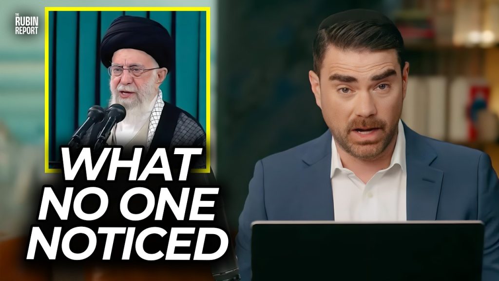 Ben Shapiro Notices Something About Attack on Iran No One Noticed