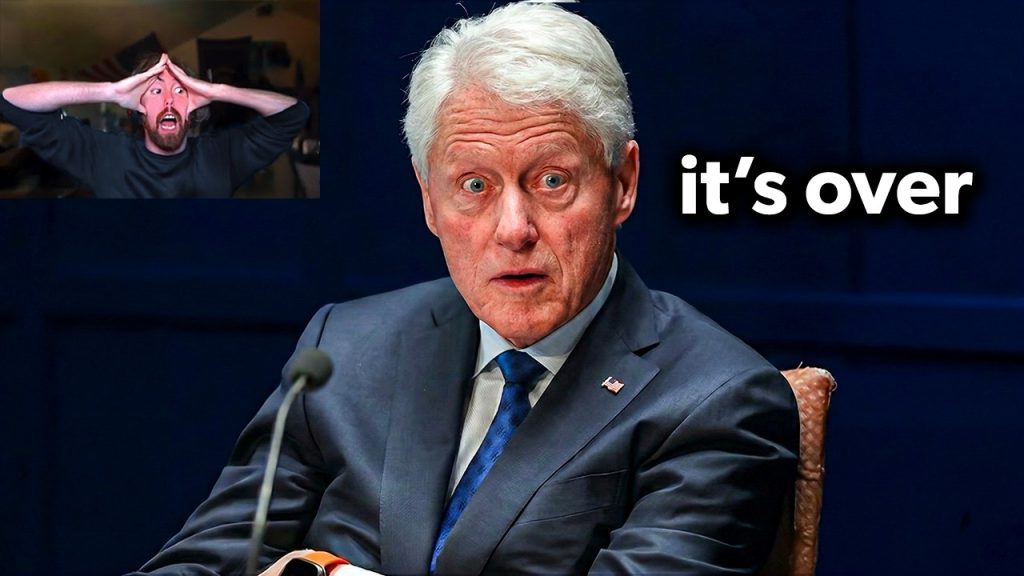 Bill Clinton just got caught in 4K..