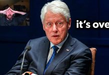Bill Clinton just got caught in 4K..