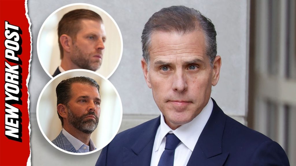 Hunter Biden Wants ‘Cage Match’ With President Trump’s Sons