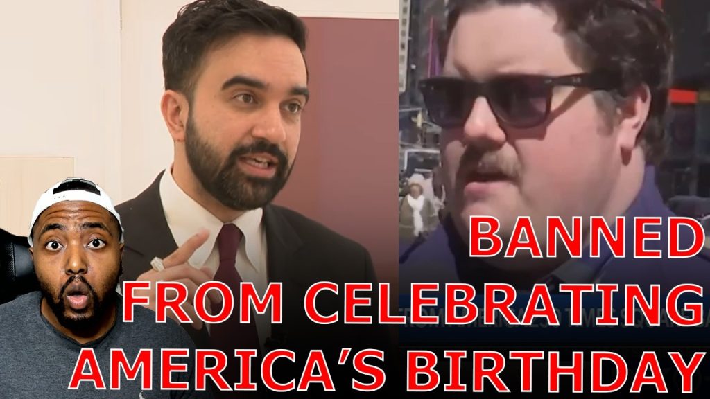NYC Residents FUME Over Mamdani BANNING Public From Time Square America Birthday Celebration!