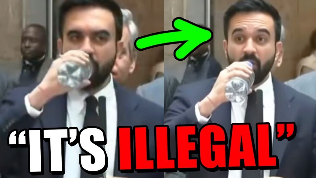 The moment Mamdani realized he committed a FEDERAL CRIME.