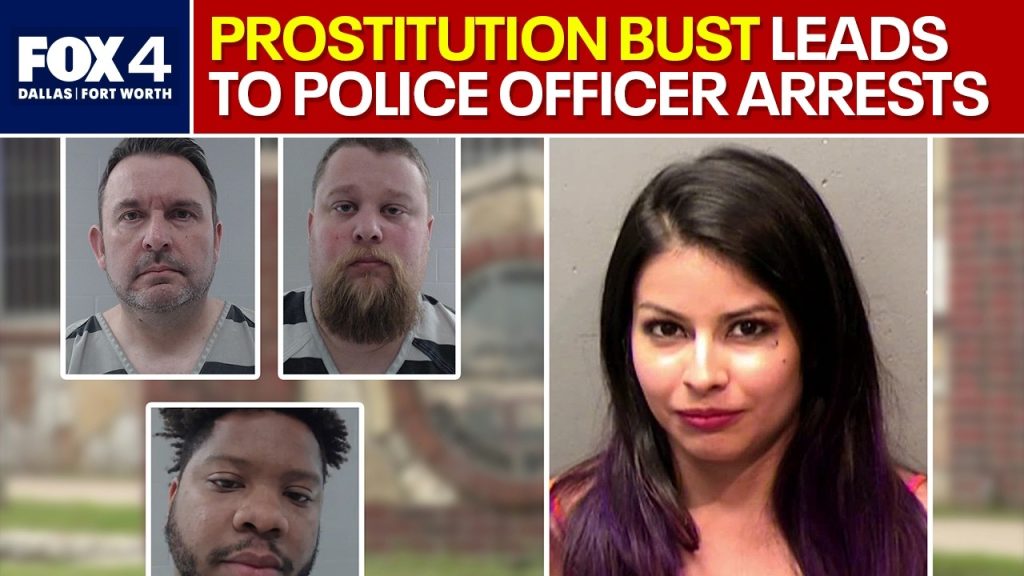 Police officers arrested in prostitution bust