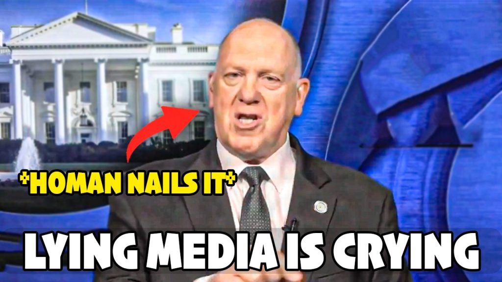 Tom Homan CALLS OUT Lying Media Right On National Television