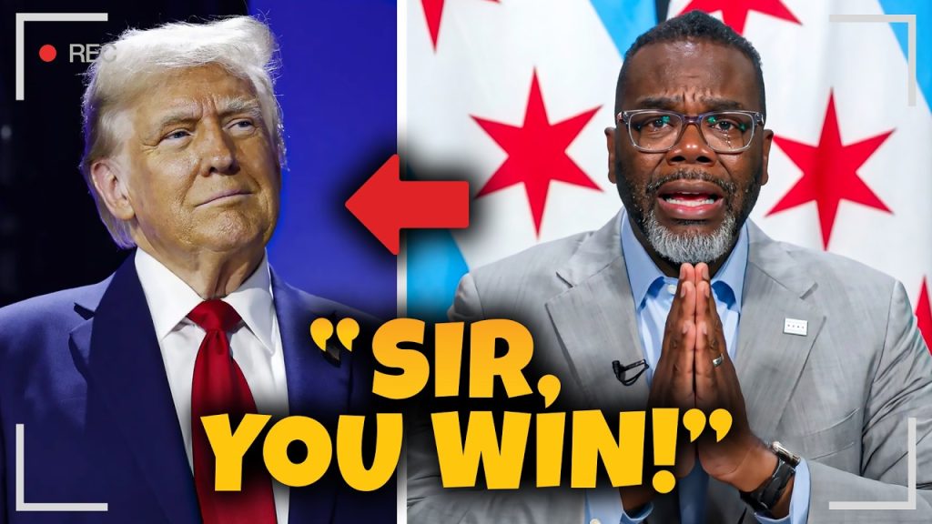 Mayor Brandon Johnson BEGS TRUMP For Help