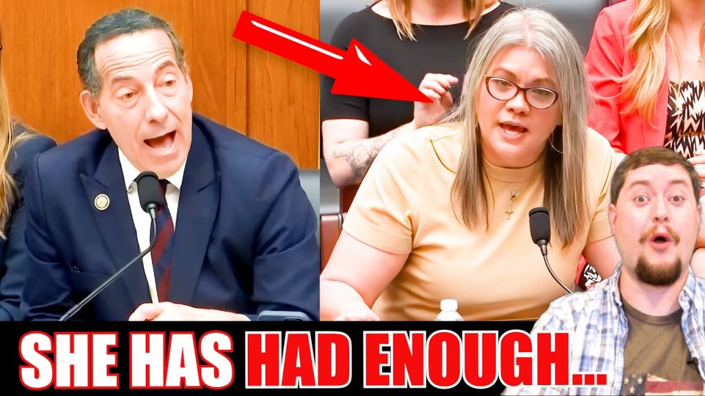 Grieving mother MOCKS & SHAMES Dem clown Jamie Raskin in front of the entire country