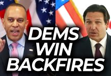 The Exact Moment Hakeem Jeffries Regretted Threatening Ron DeSantis