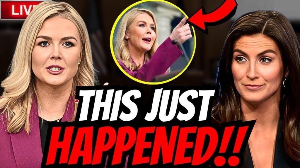 CNN Kaitlan Collins ATTACKS Trump. Karoline Leavitt Makes Her REGRET IT INSTANTLY!