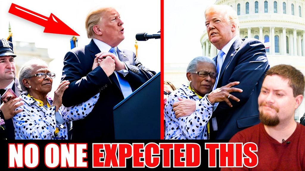 Trump pulls black family from the crowd, what happens next is unbelievable