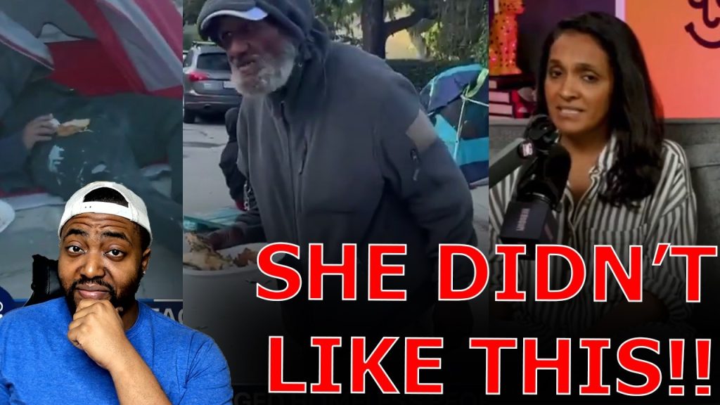 LA Mayor Candidate LOSES IT After Homeless Encampment Pops Up Outside Her M Home!